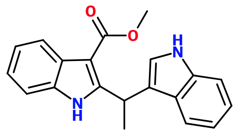 (image for) MC085499 2-[1-(1H-Indol-3-yl)-ethyl]-1H-indole-3-carboxylic acid methyl ester